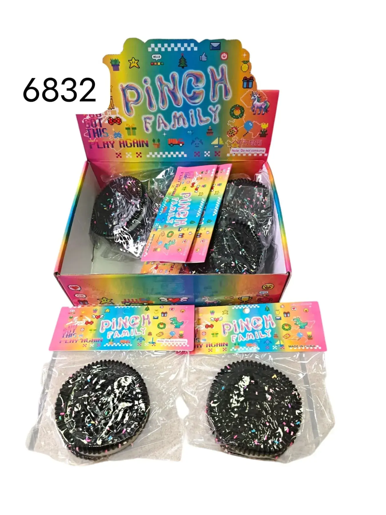 Zabawki Squeeze Oreo Duże Gniotki Antystresowe