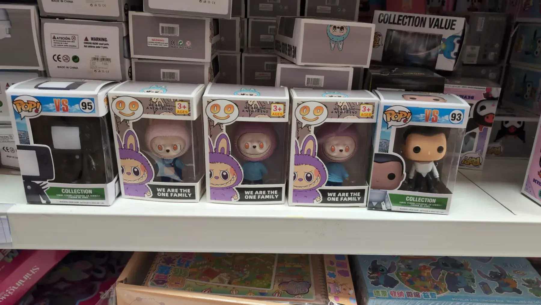 Zabawki Figurki Labubu Pop Mart Blind Box