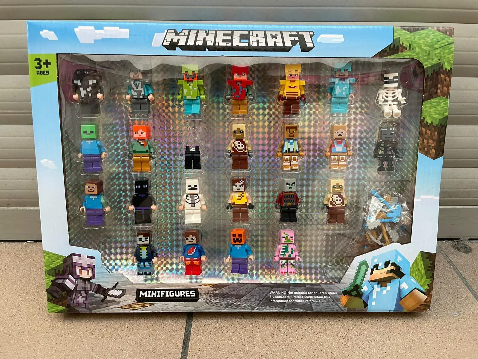 Figurki Minecraft Minifigures 24PCS 3+