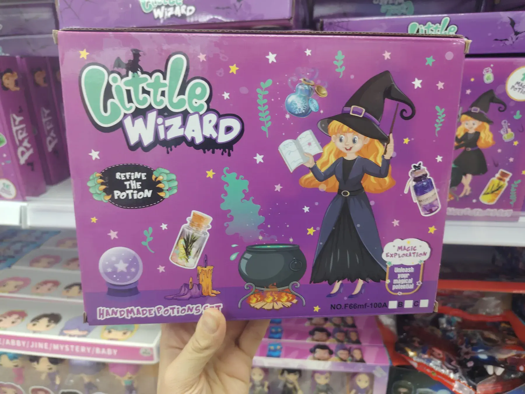 Zabawki Little Wizard Handmade Potion Set