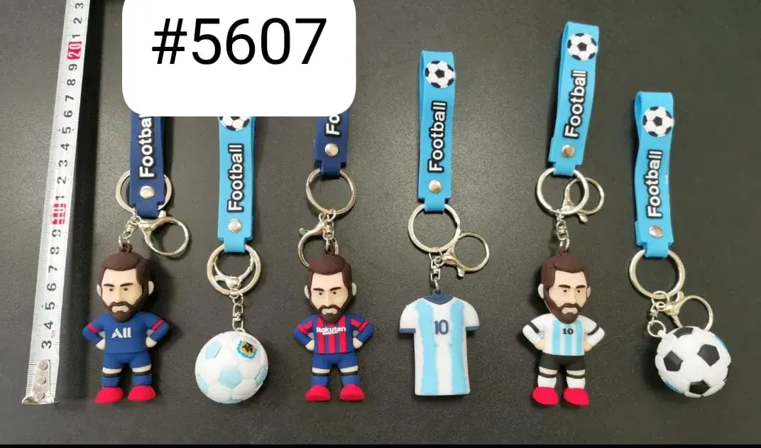 Brelok do kluczy z figurkami piłkarza #5607
