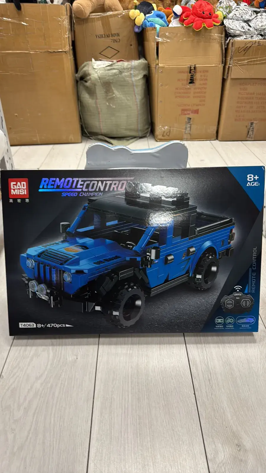 Klocki RC Samochód Pickup Niebieski 8+ Siku