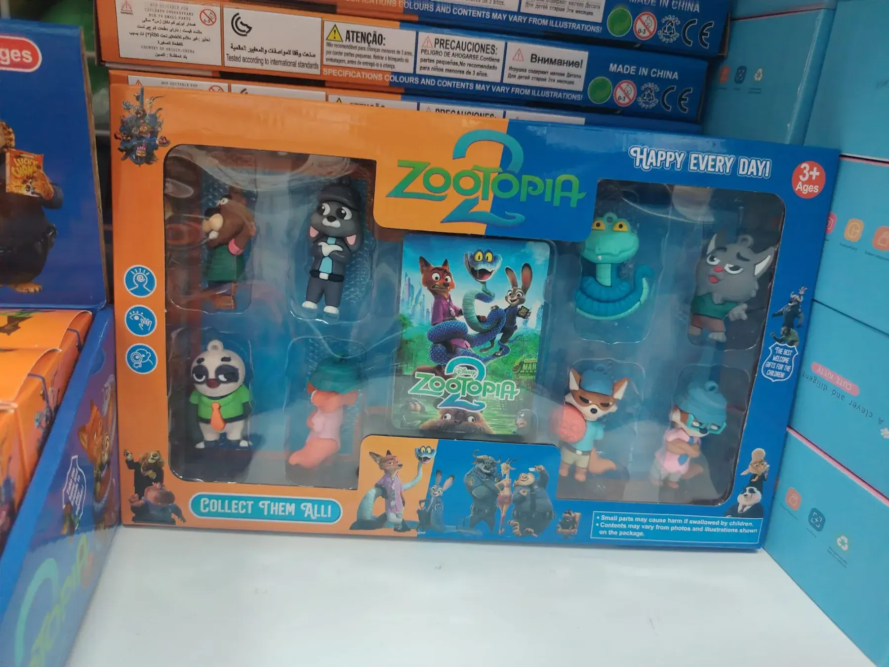 Zestaw figurek Zootopia Collect Them All 8 szt