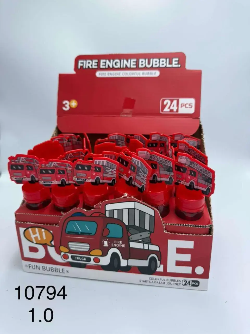 Bańki Mydlane Fire Engine Bubble Straż Pożarna 48 szt.