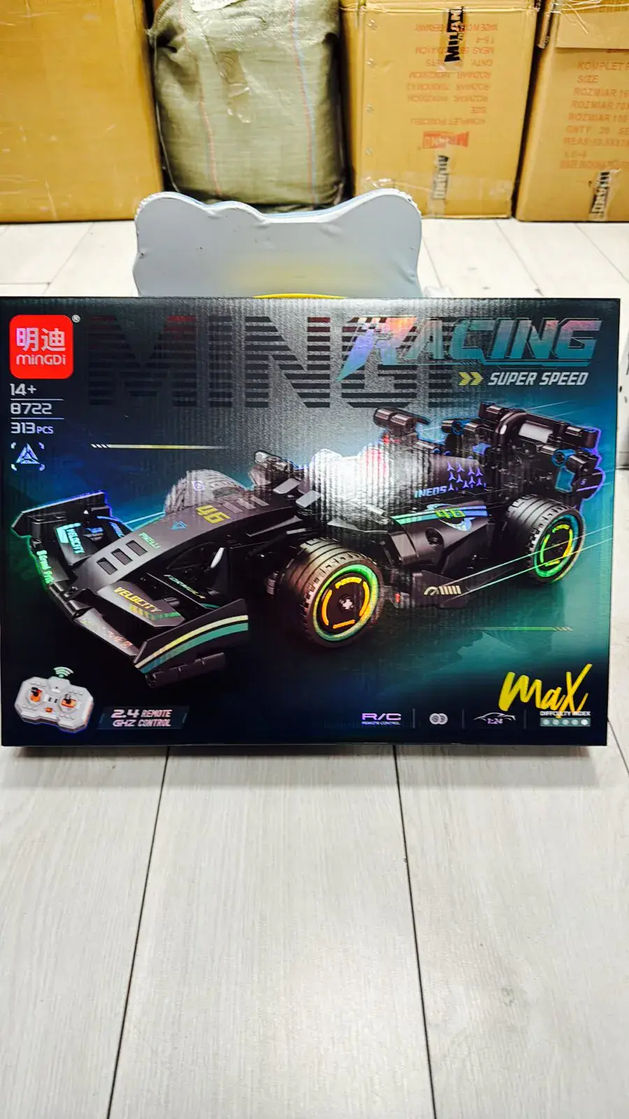 Zestaw klocków Mini Racing Super Speed Max 67202
