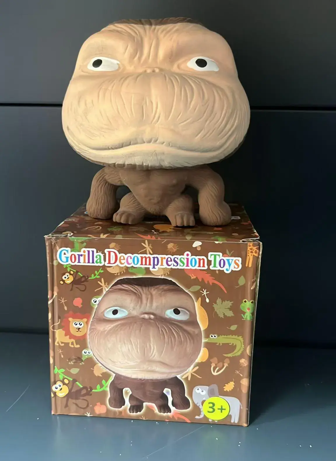 Gniotek Squeeze Toy Gorilla Decompression Toys 3+