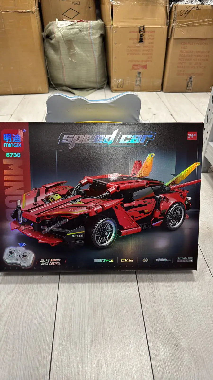 Zestaw klocków Speed Car Mould King 372 części