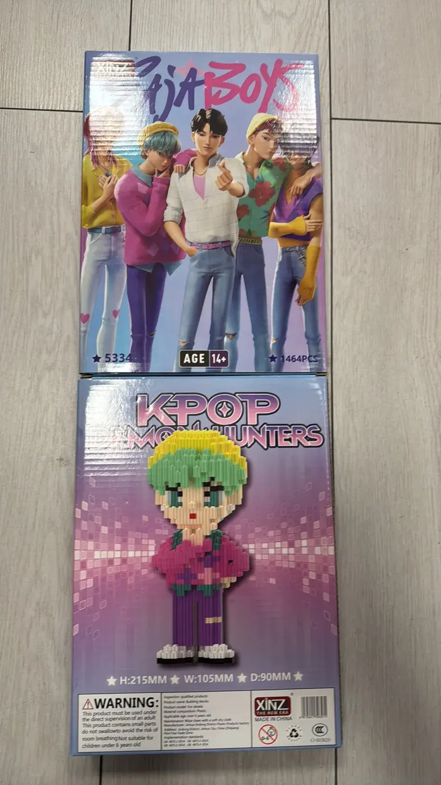 Zestaw klocków Kpop Hunters 215x105mm Age 6+