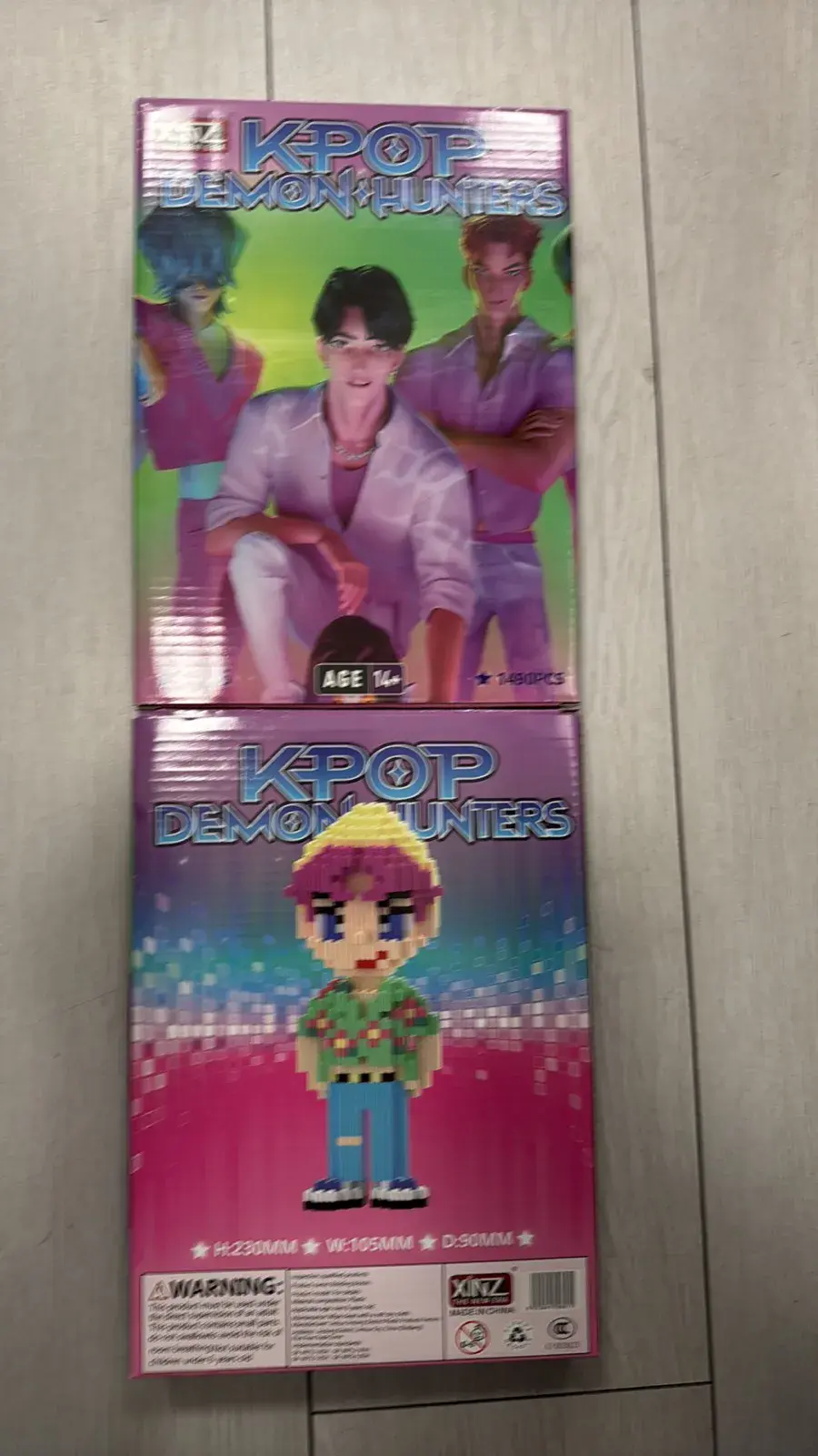 Zestaw klocków Kpop Demon Hunters