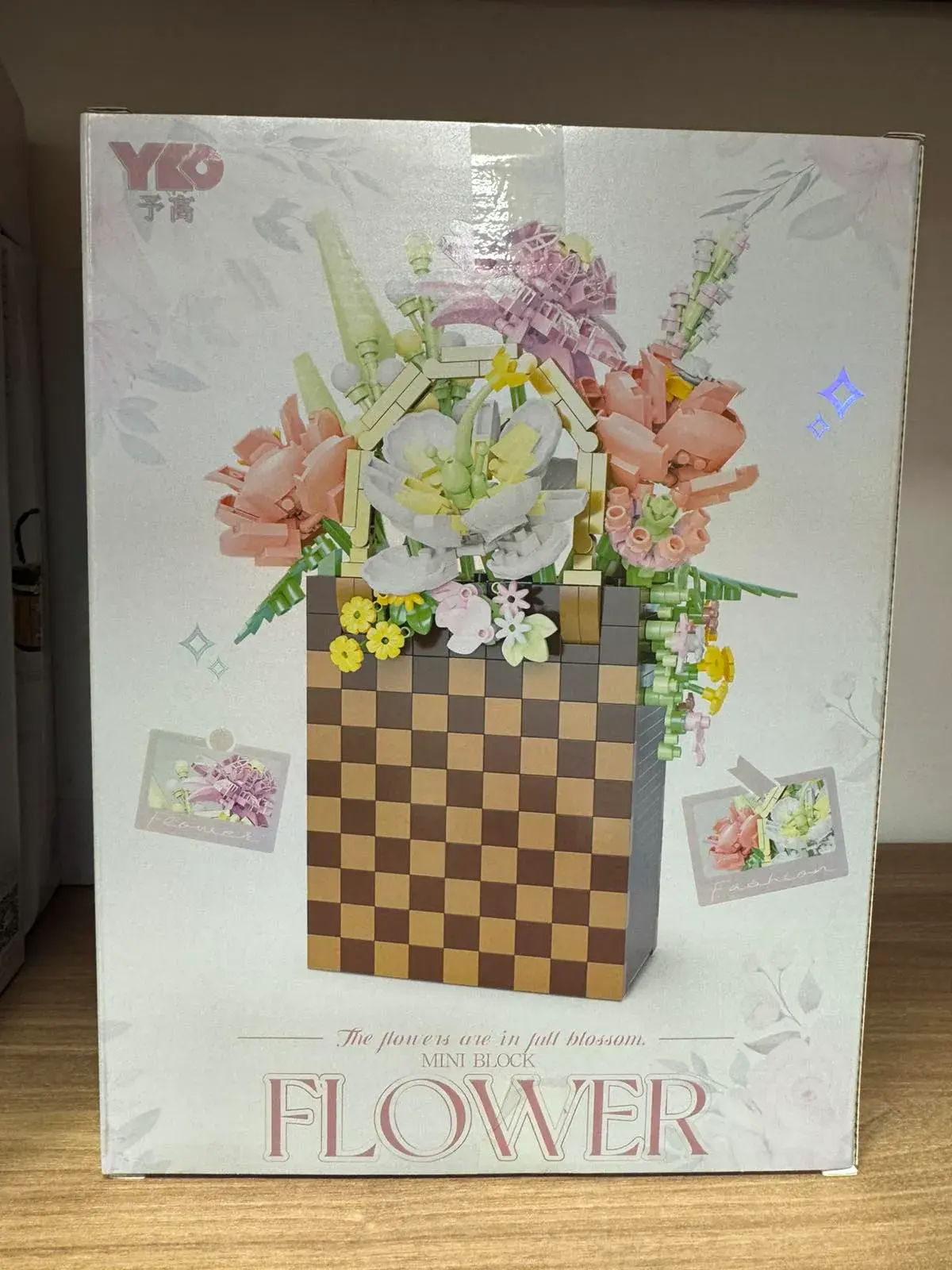 Zestaw klocków konstrukcyjnych Kwiaty Flower YG