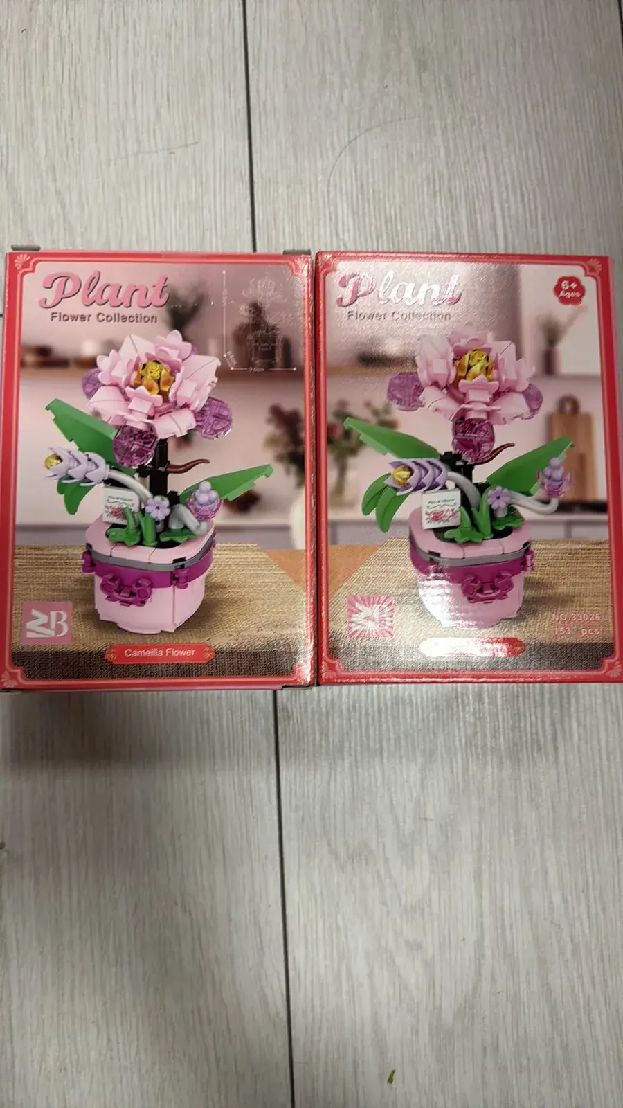 Zestaw klocków Plant Flower Collection kwiaty orchidee