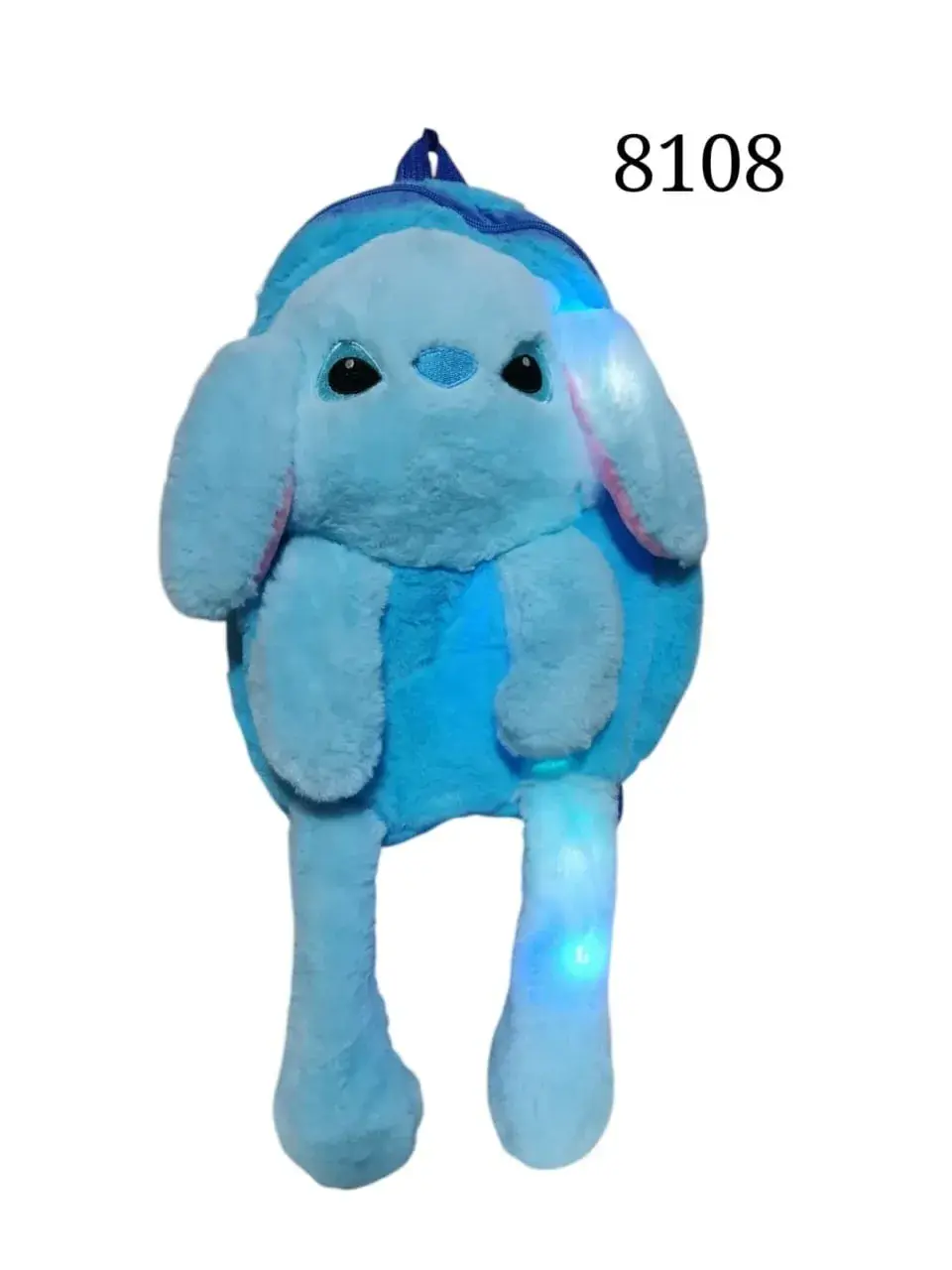 Plecak Torebka Stitch z Ruszającymi Uszami i LED, 5 szt.