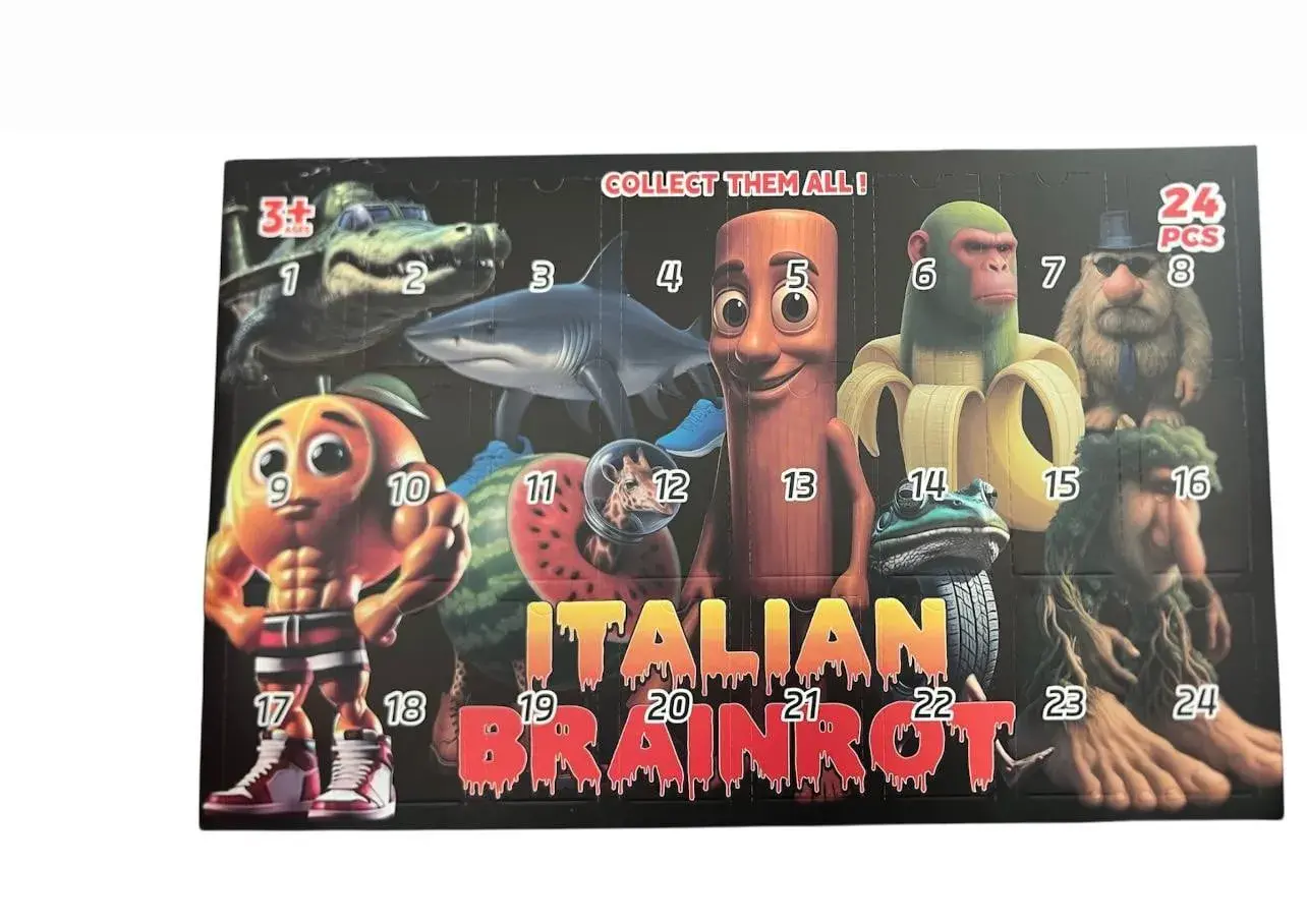 Kalendarz Adventowy Brainrot 24 PCS 3+