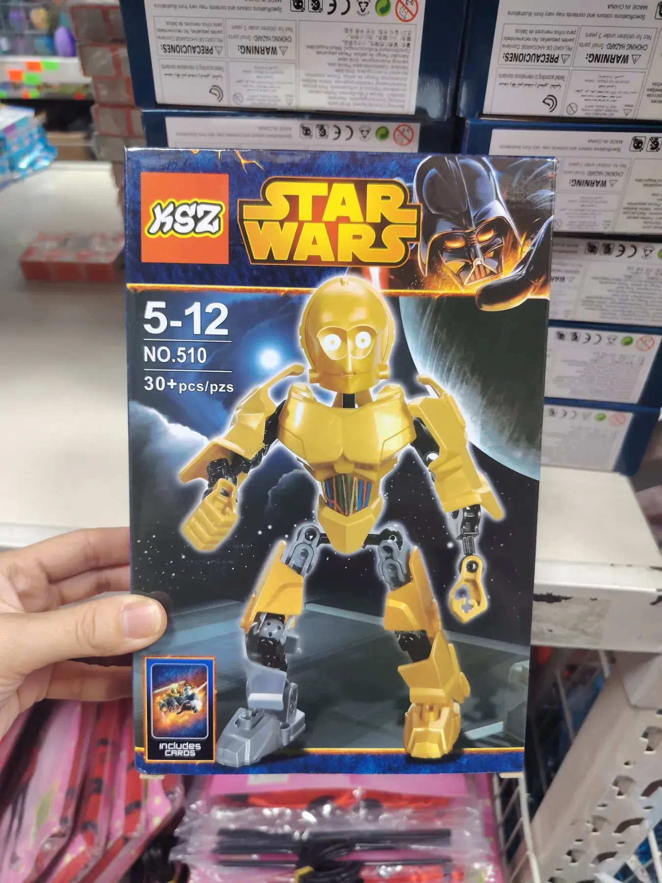 Klocki Star Wars C-3PO 30 elementów 5-12 lat