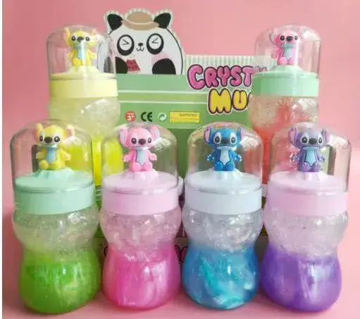 Zestaw Slime Crystal Mud z Figurką Stitcha 12 sztuk