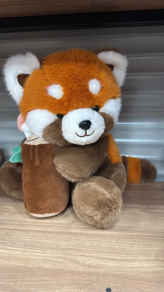 Pluszowa maskotka czerwona panda 40 cm miękka i przytulna