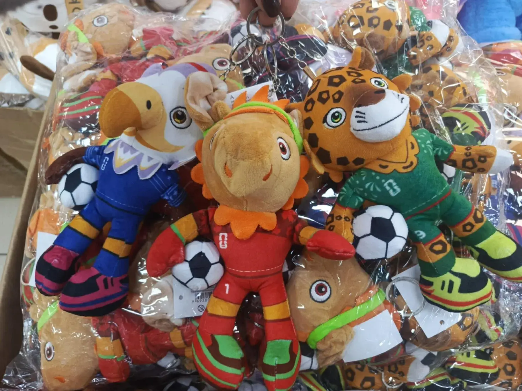 Brelok Maskotka Piłka Zwierzęta Sportowe