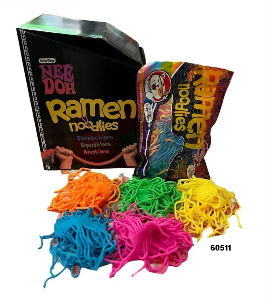 Nee Doh Ramen Noodles Zabawka Antystresowa Kolorowa
