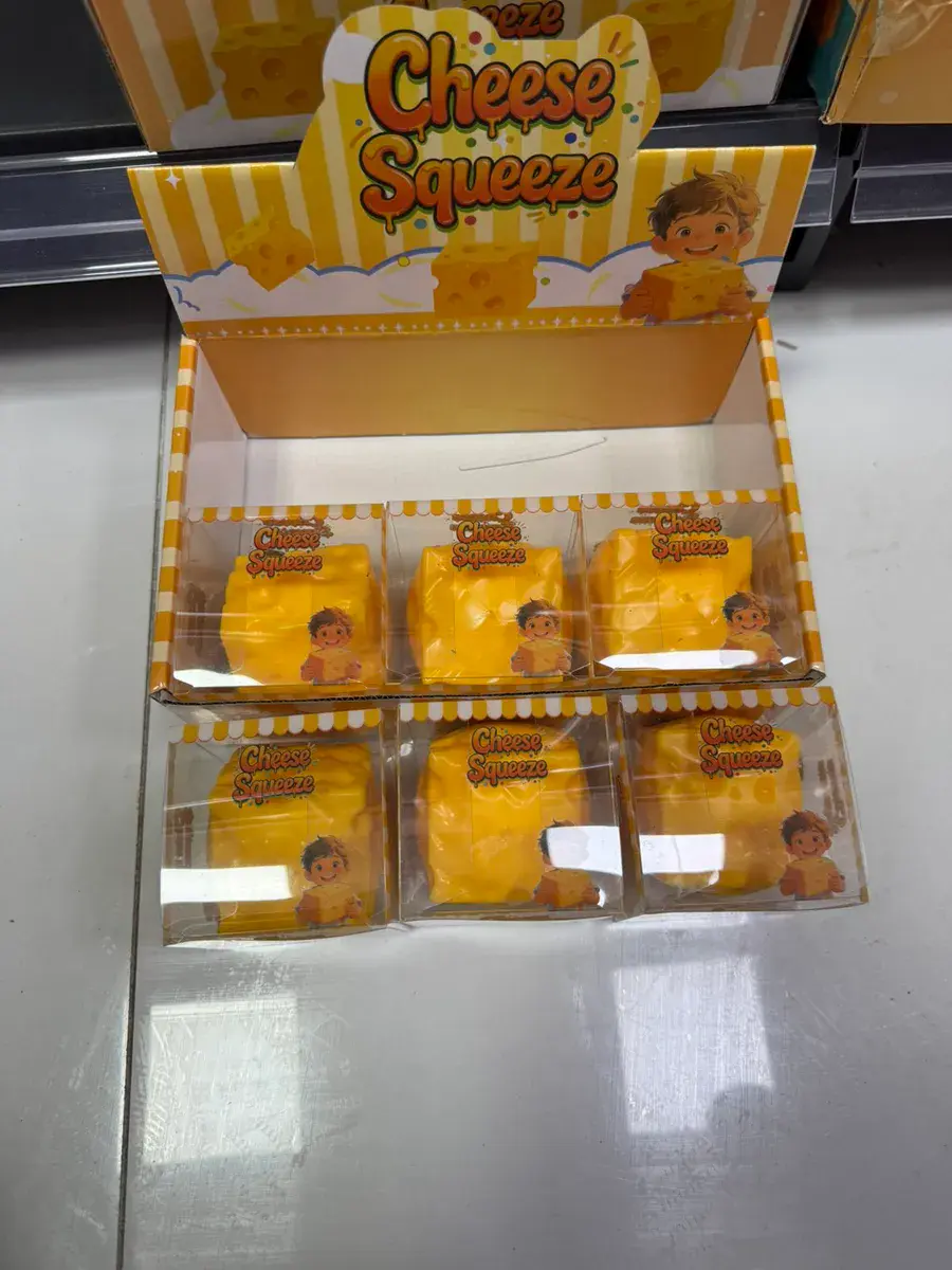 Produktpacka 6 żółta imitacja sera