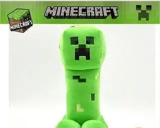 Minecraft Zielony Pluszowy Creeper 25 cm