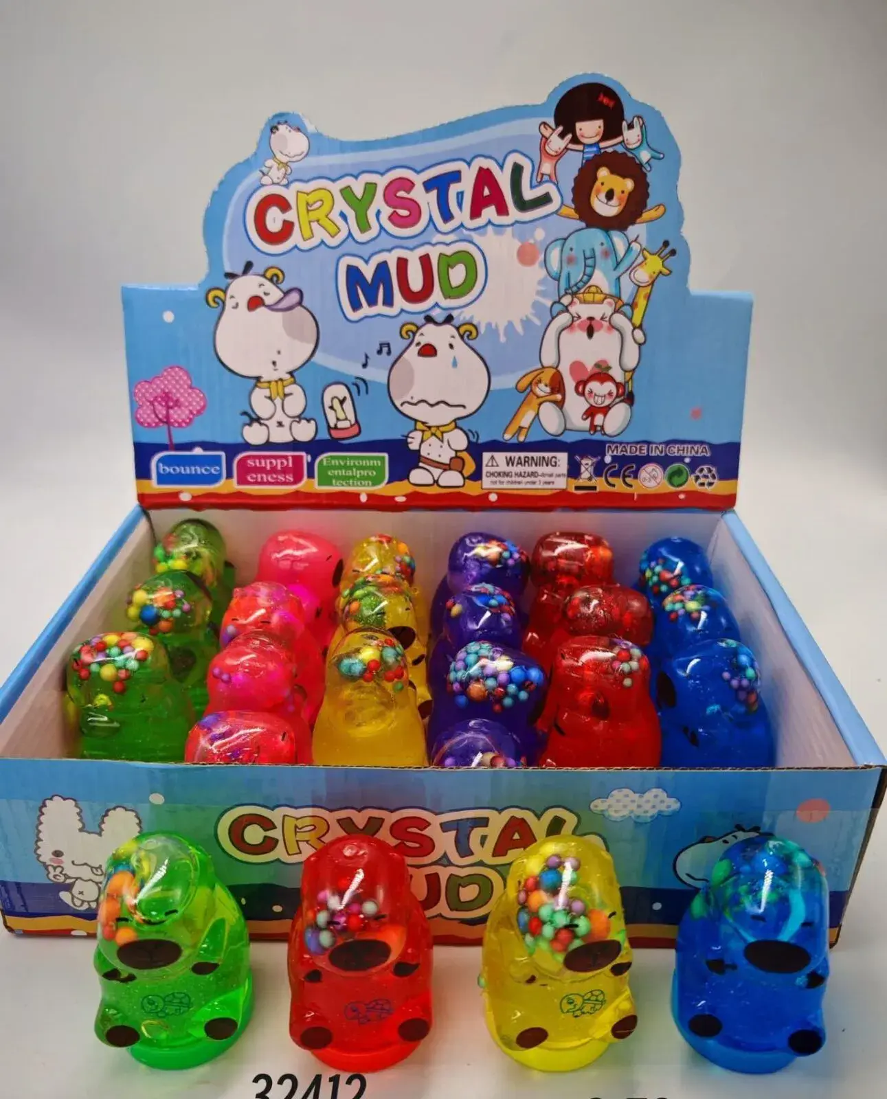 Zabawki Crystal Mud - kolorowe kulki z błotem