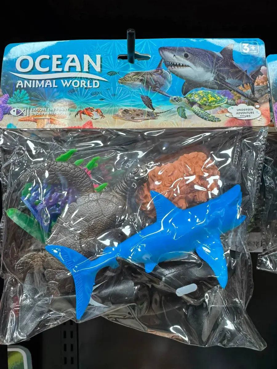 Ocean Animal World Zestaw Figurki Zwierząt Morskich 3+