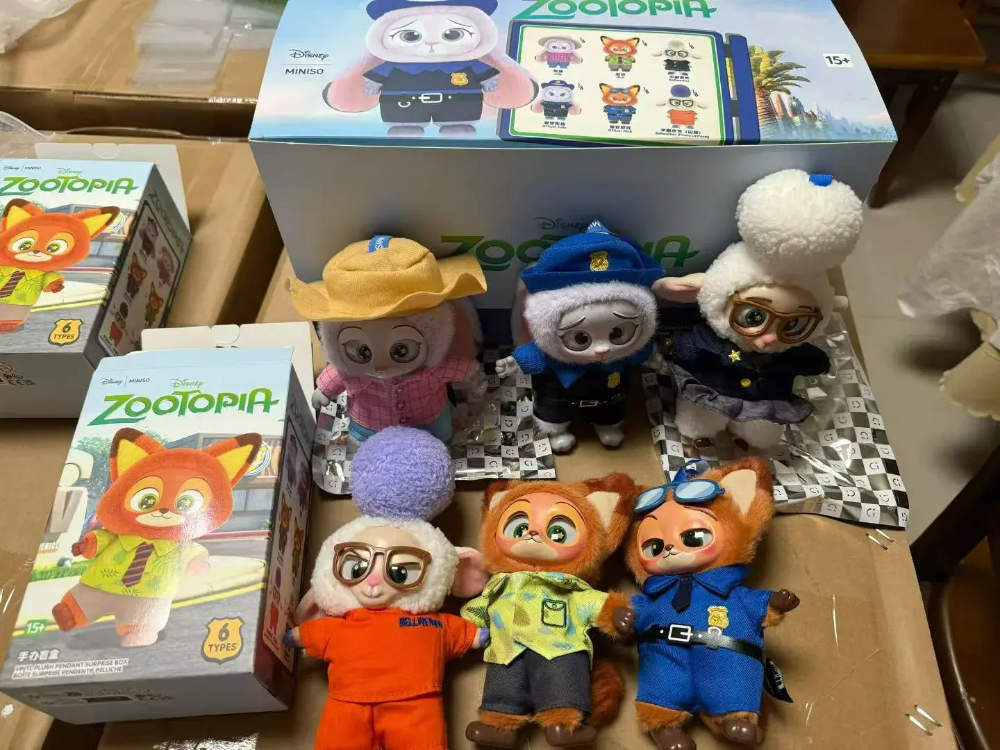 Zabawki Maskotki Zootopia Disney - zestaw figurek