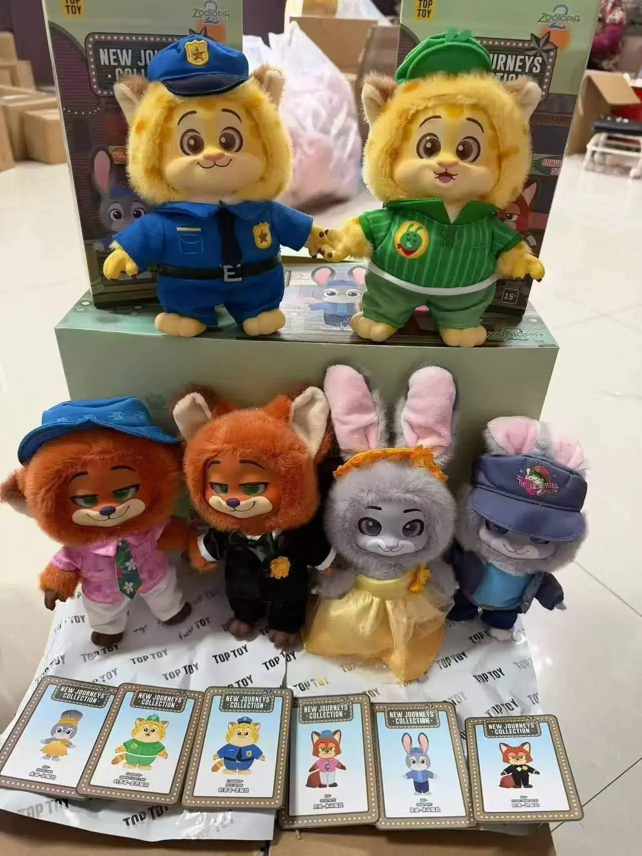 Maskotki Zootopia - Judy, Nick i inne postacie v4