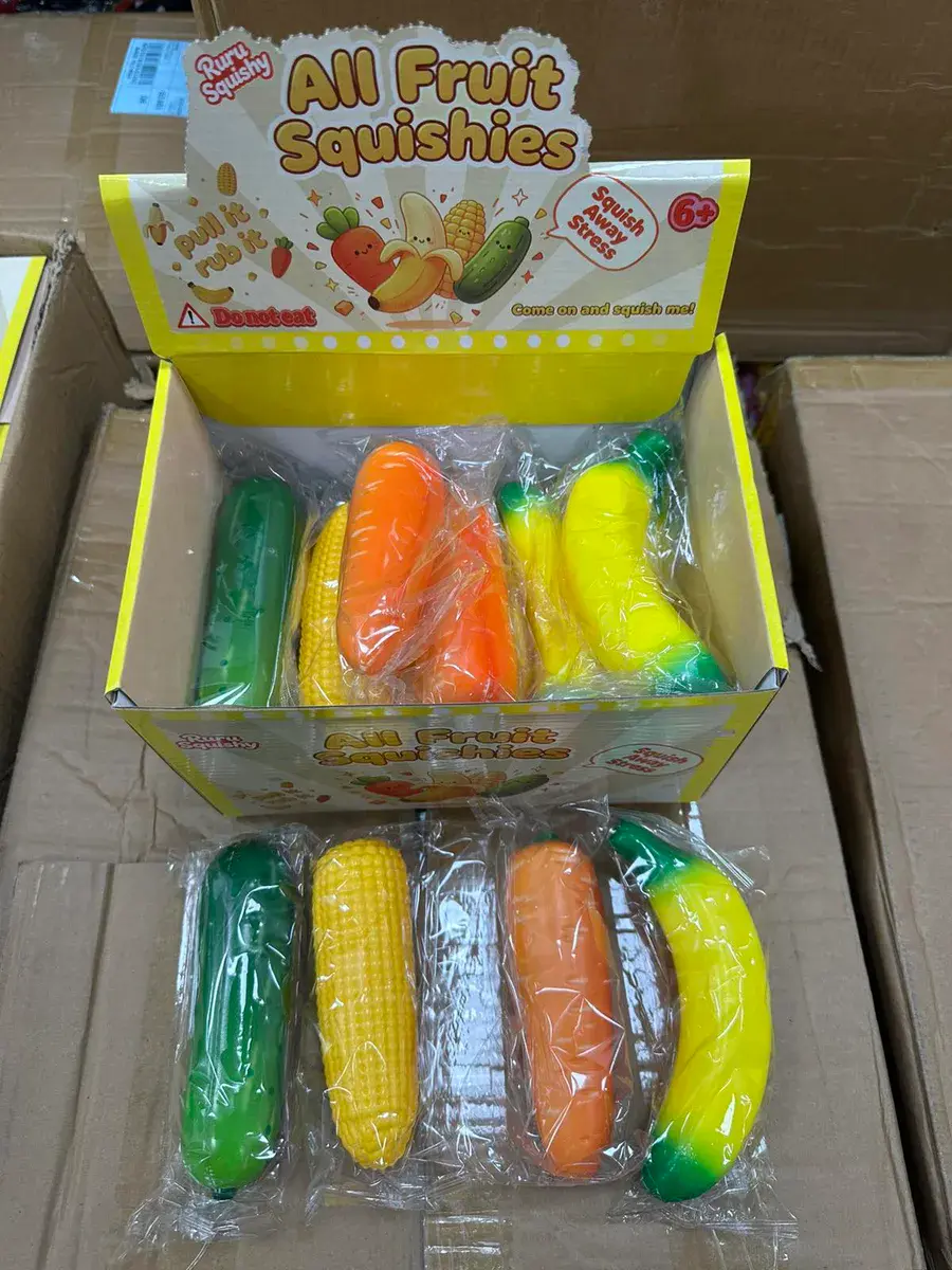 All Fruit Squishies Warzywa i Owoce 14.5cm