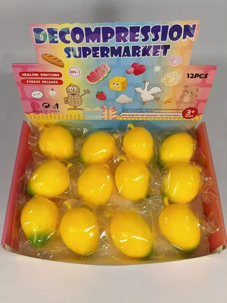 Gniotek Cytryna 12 szt. Decompression Supermarket