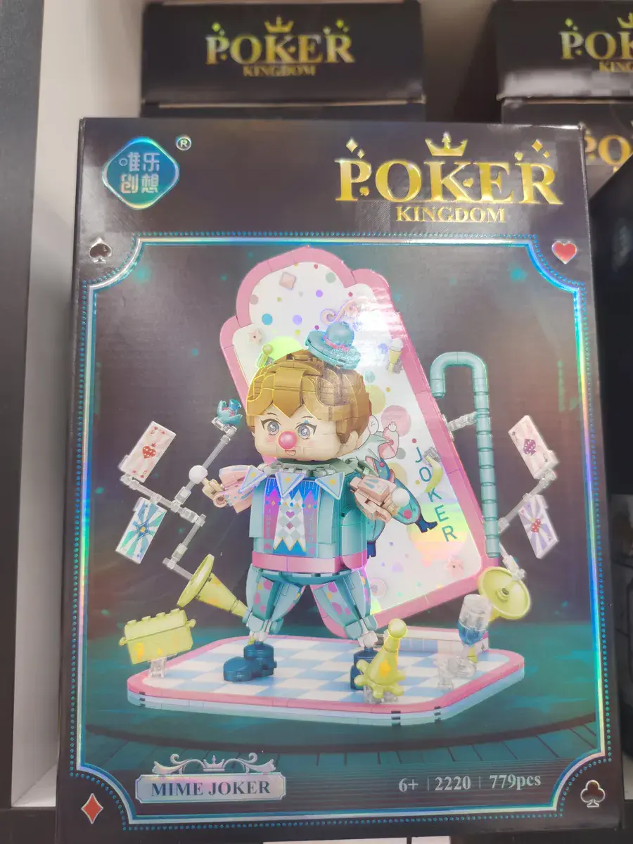 Zestaw klocków Poker Kingdom Mime Joker 779 elementów