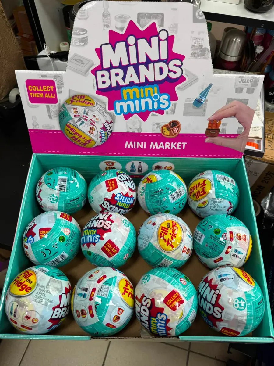 Mini Brands Mini Minis Mini Market Zabawka Kolekcjonerska 12 szt