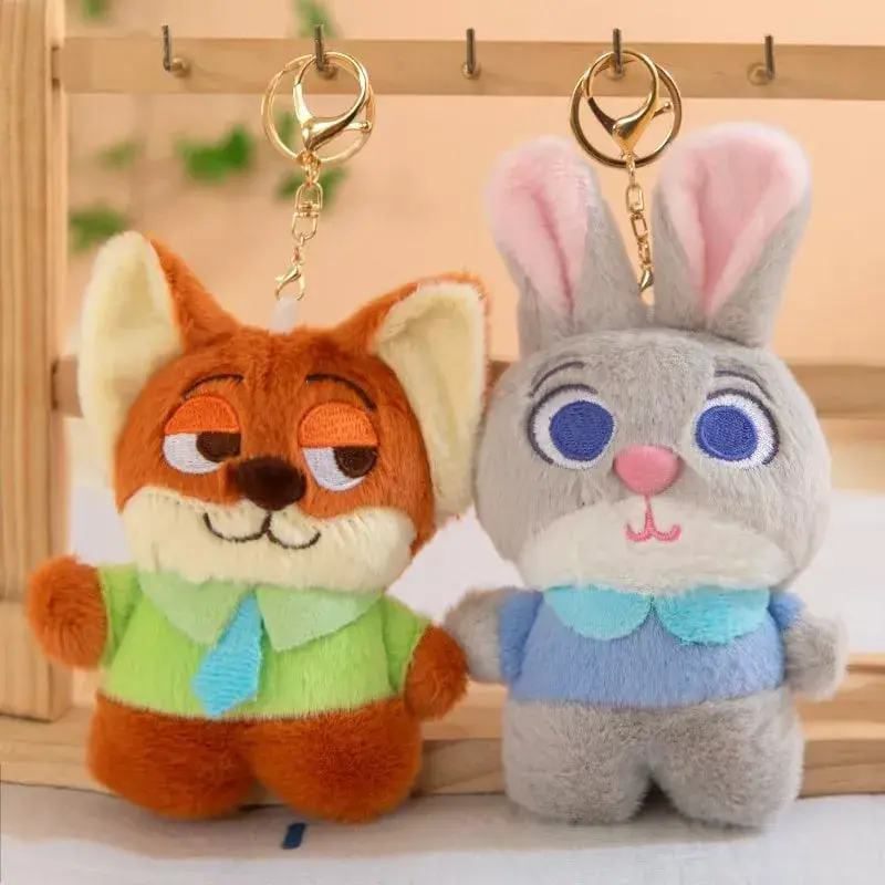 Brelok Zootopia Nick Wilde i Judy Hopps 2 szt