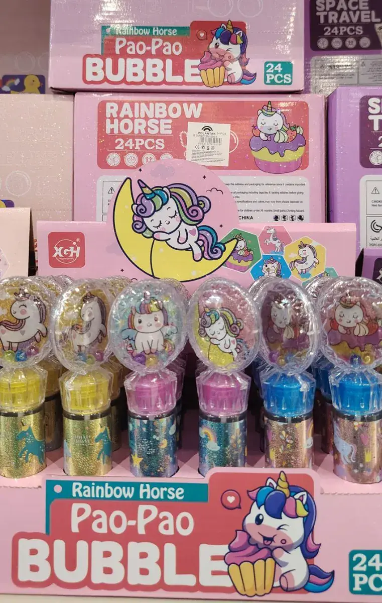Rainbow Horse Pao-Pao Bubble Bańki Mydlane Jednorożec Kolorowe