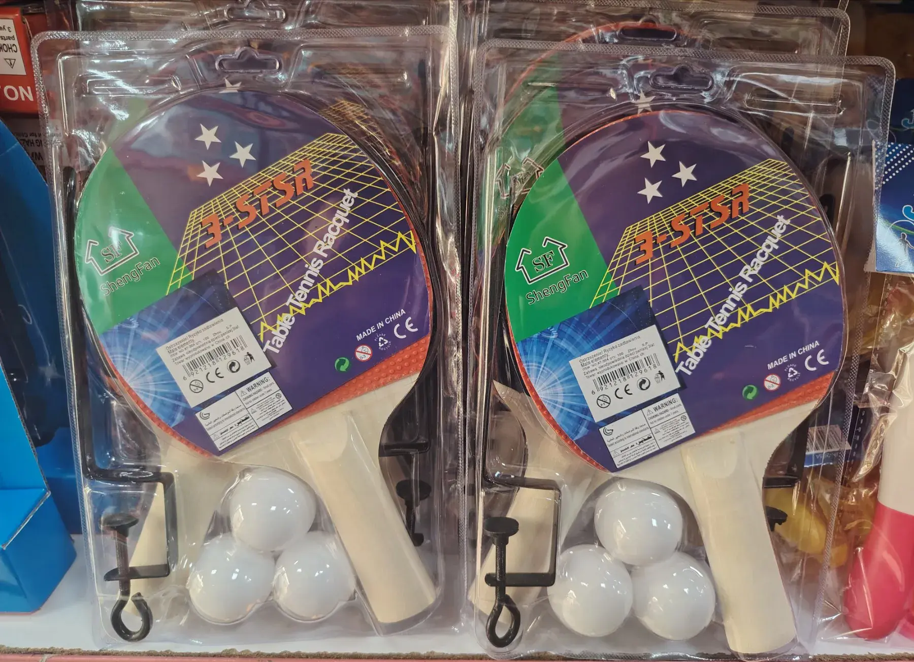 Zestaw rakietek do tenisa stołowego Table Tennis