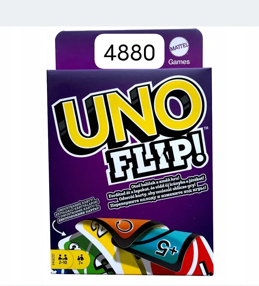 Gra karciana UNO Flip! 4880 Mattel