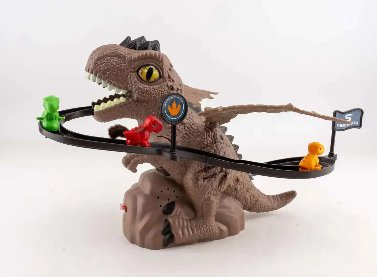 Zabawka Parking Auto z Dinozaurem T-Rex