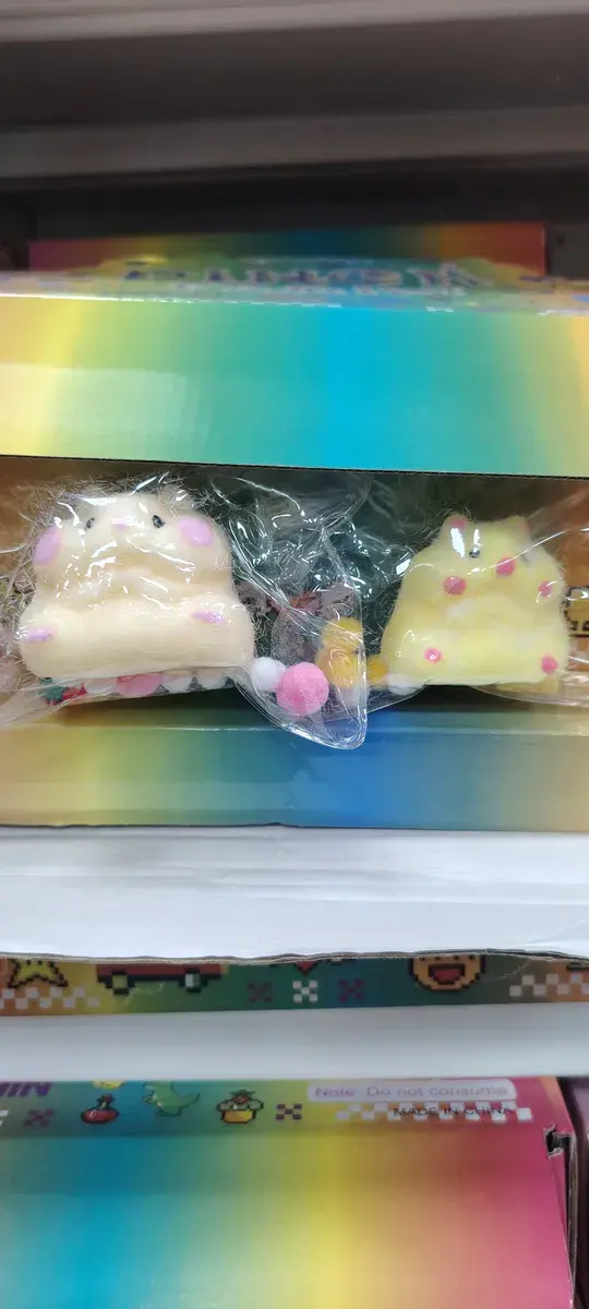 Zabawka pluszowa miękka zwierzątka pastelowe zestaw 2 szt