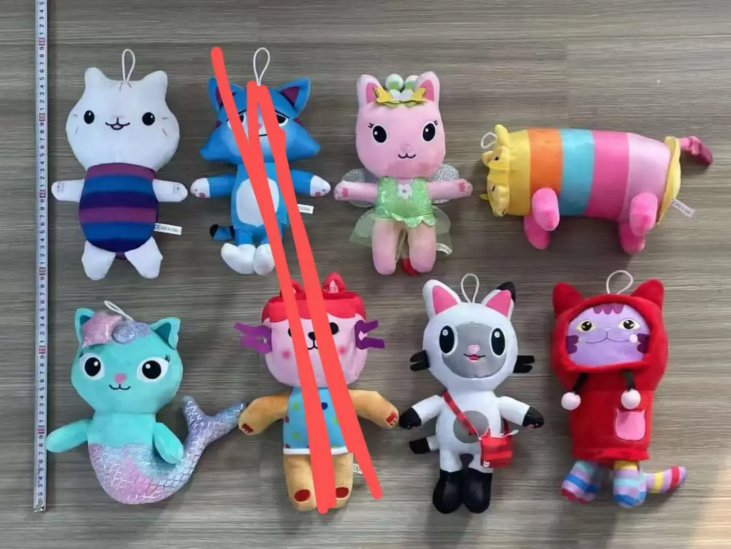 Maskotki Pluszowe BatCat Różne Postacie 12 szt/opak.