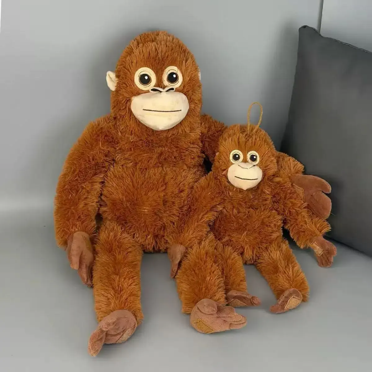 Maskotka Orangutan 100cm Brązowa Pluszowa