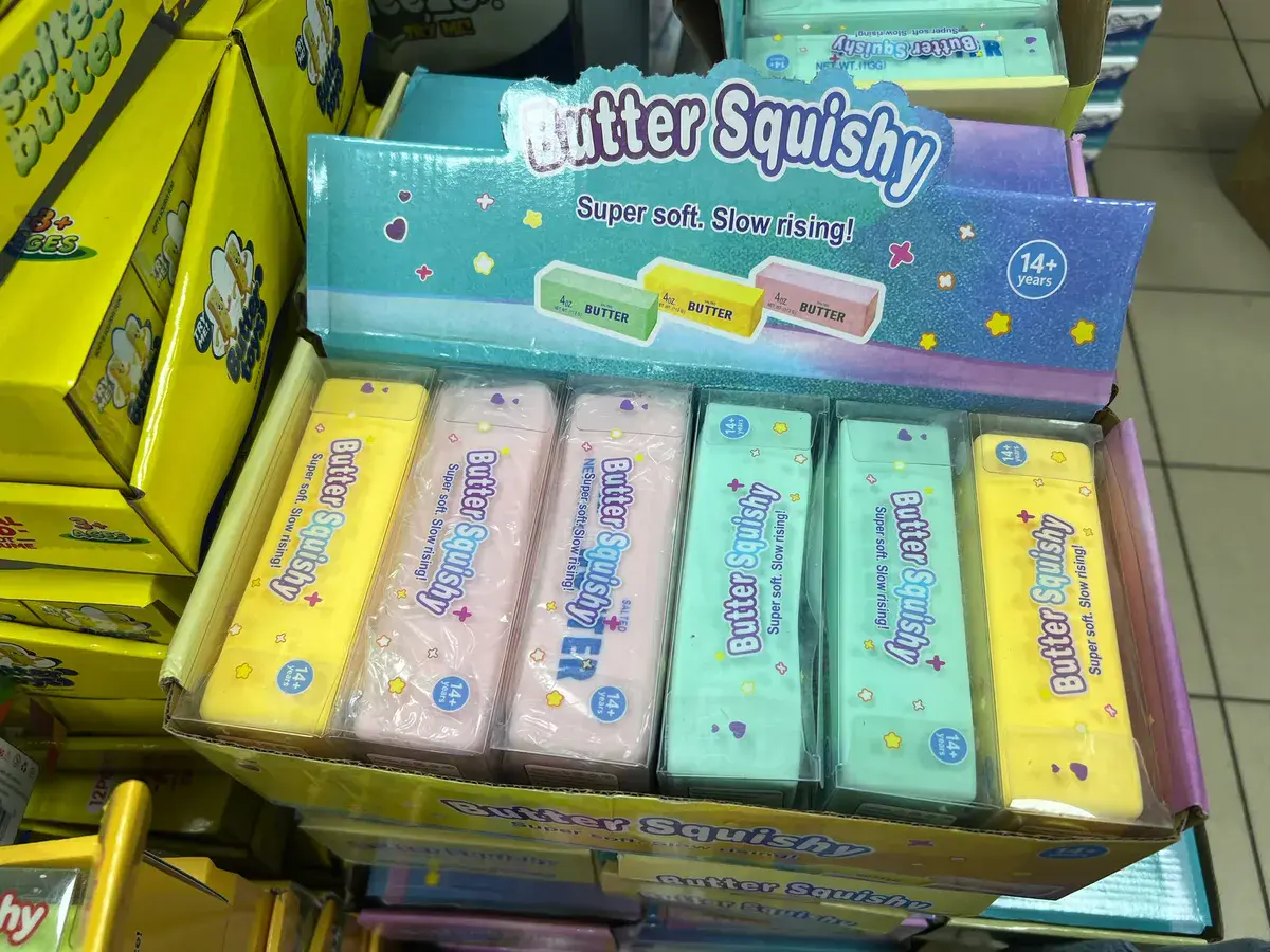 Butter Squishy miękka zabawka antystresowa pastelowa 14+