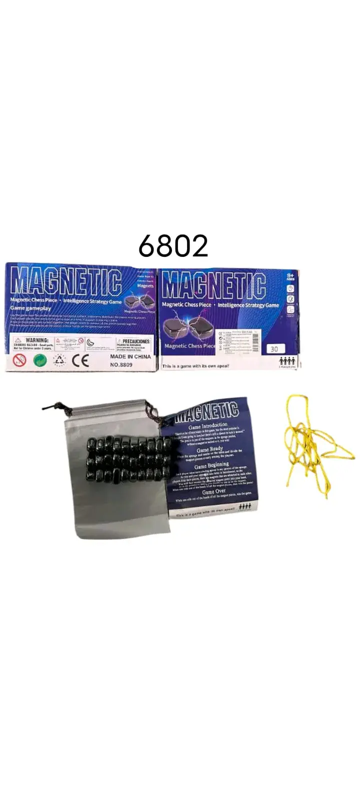 Zabawki Magnetyczne 30PCS Magnetic 6802