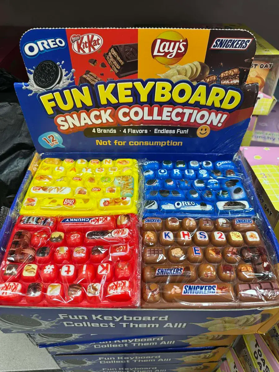 Fun Keyboard Snack Collection Zabawka Klawiatura 4 Smaki