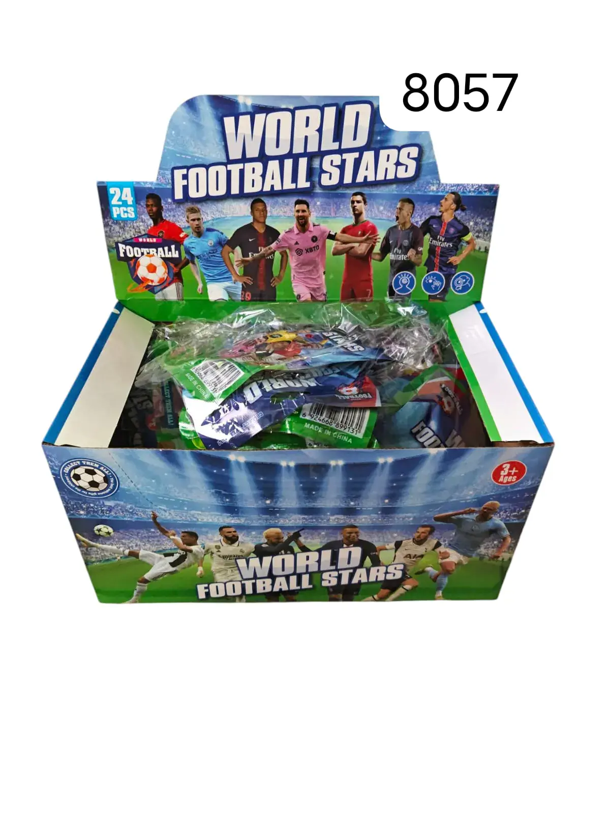 Saszetki World Football Stars 8057, 24 szt