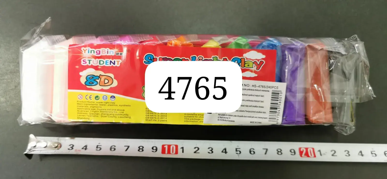 Zabawki Piankolina 12PCS Super Slime 3D 4765