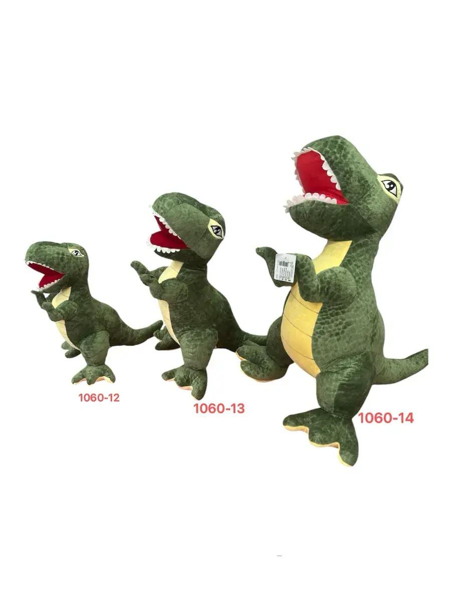 Pluszowy Dinozaur Zielony 50cm Miękki Zabawka