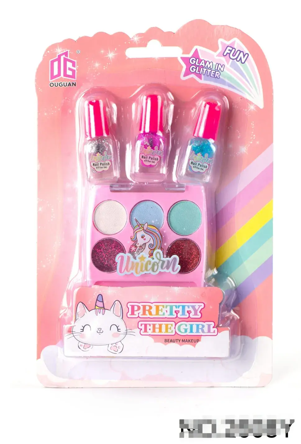 Zestaw Kosmetyczny Pretty The Girl Unicorn - Lakiery i Cienie