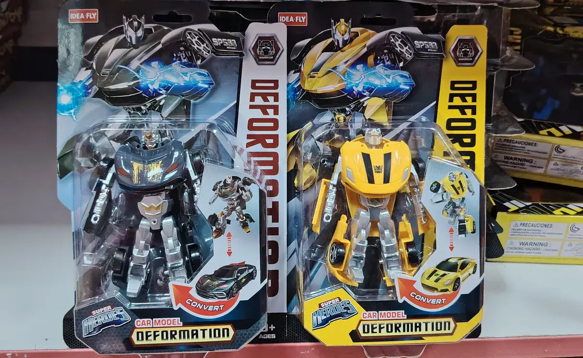 Figurka Robot Deformation Super Heroes z funkcją transformacji