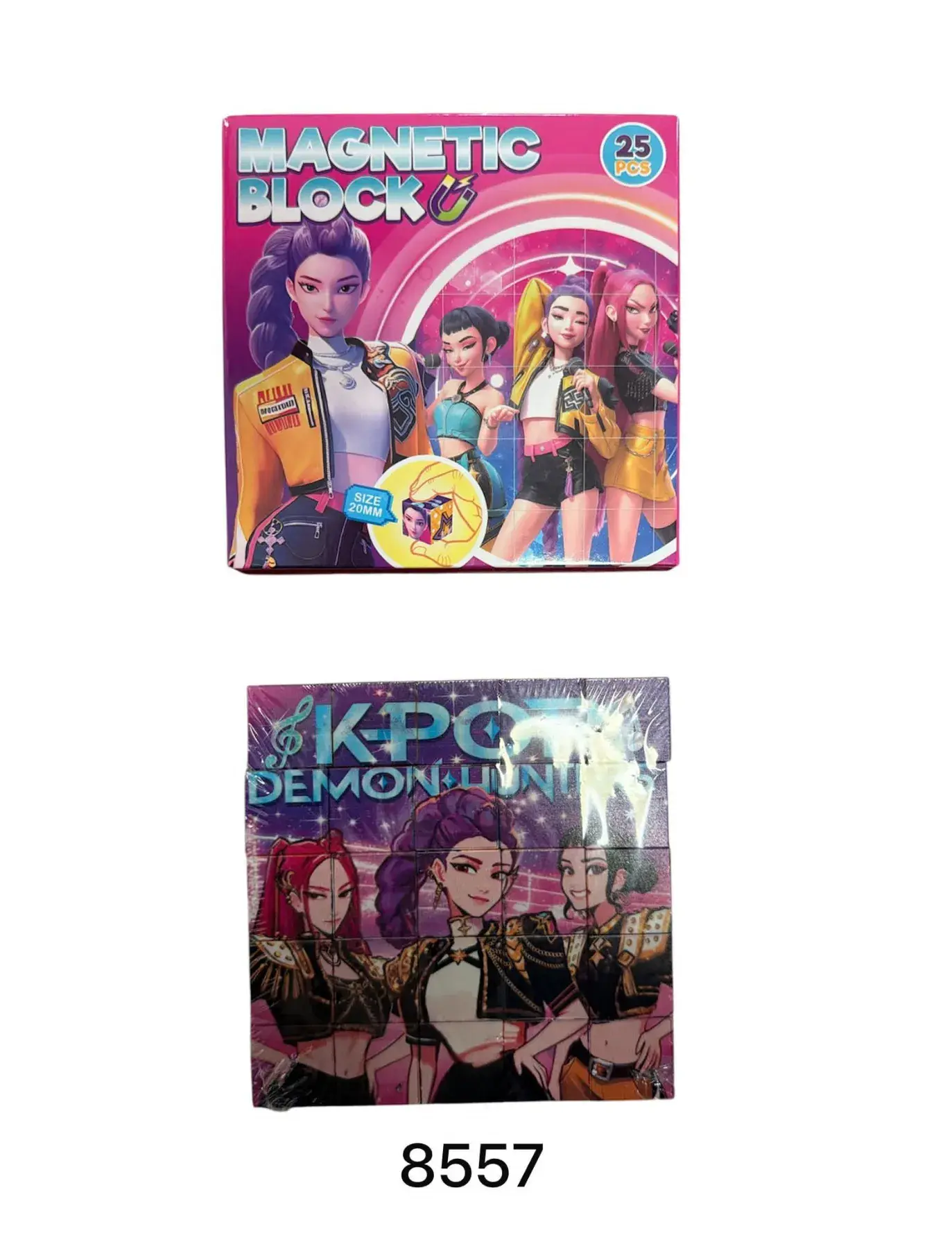 Klocki Magnetyczne Kpop 25PCS