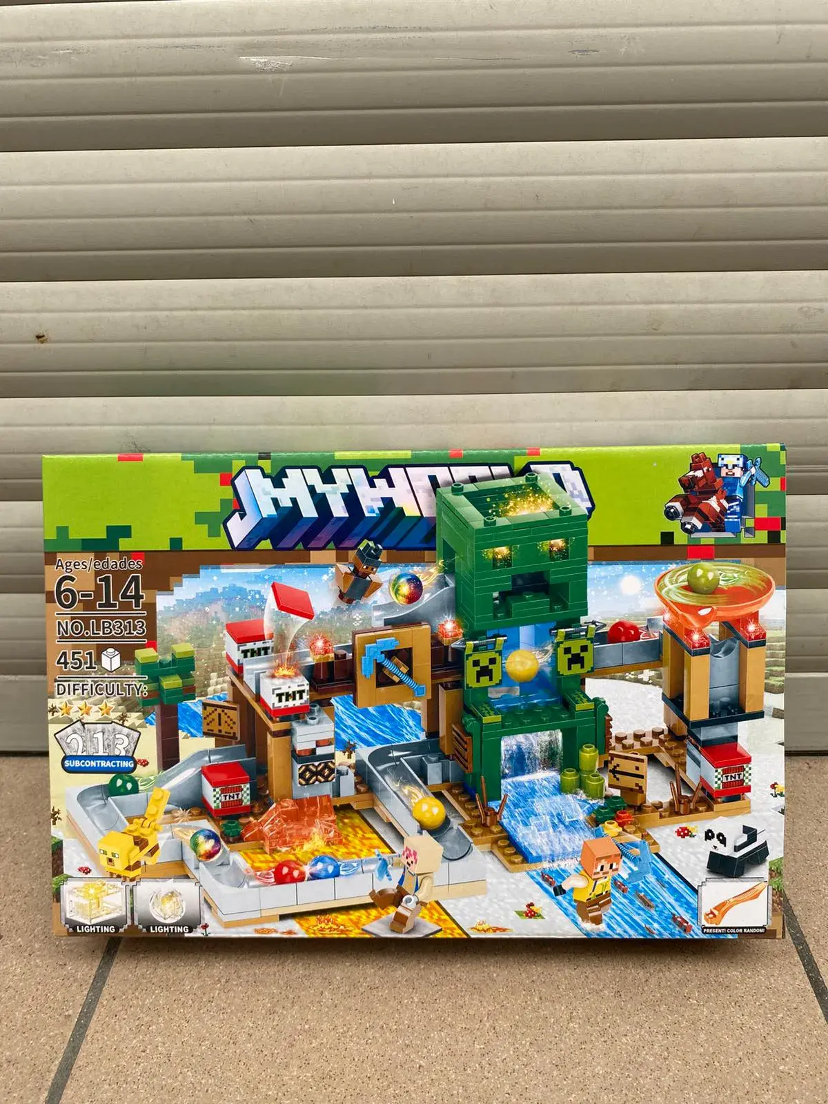 Klocki Magnetic My World Minecraft 451PCS